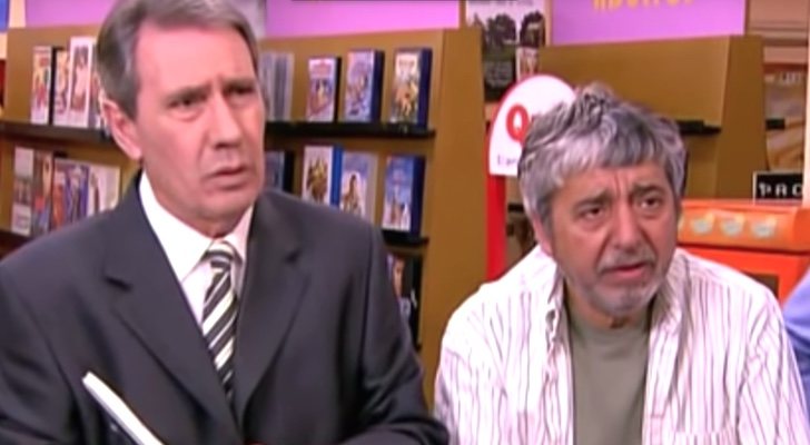 Nicolas Dueñas junto a Ricardo Arroyo en 'Aquí no hay quien viva'