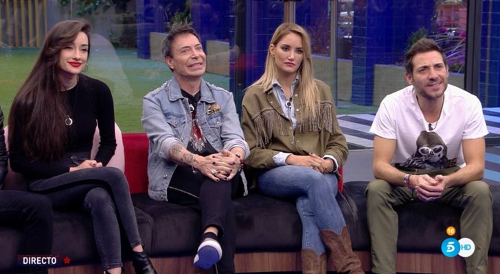 Adara, el Maestro Joao, Alba Carrillo y Gianmarco, tras conocer sus nominaciones en &#39;GH VIP 7&#39;
