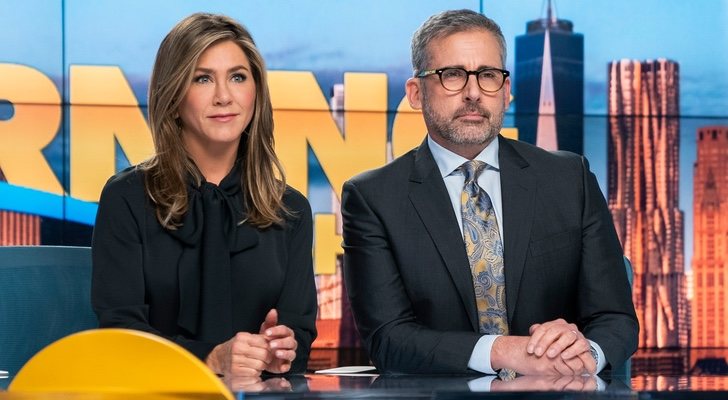 Jennifer Aniston y Steve Carell comparten matinal en 'The Morning Show'