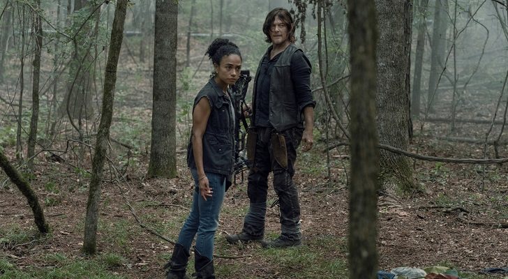 Connie y Daryl en 'The Walking Dead'