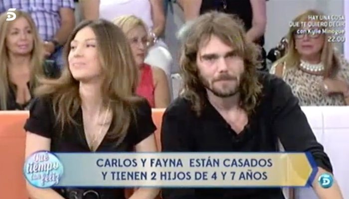 Fayna Bethencourt y Carlos Navarro acudieron juntos a &#39;Qué tiempo tan feliz&#39; en 2014