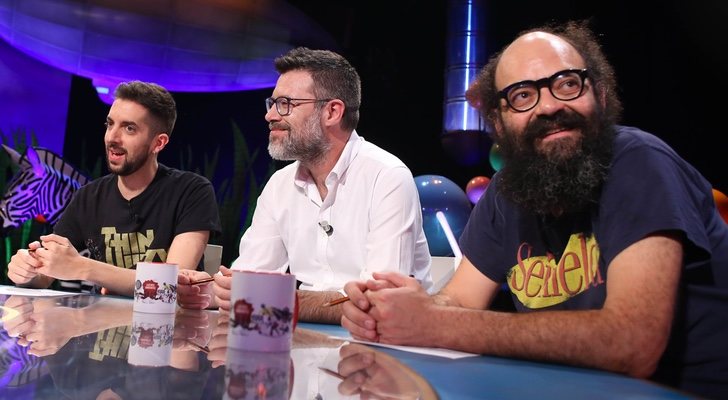 David Broncano, Quequé e Ignatius visitan &#39;Ilustres ignorantes&#39;