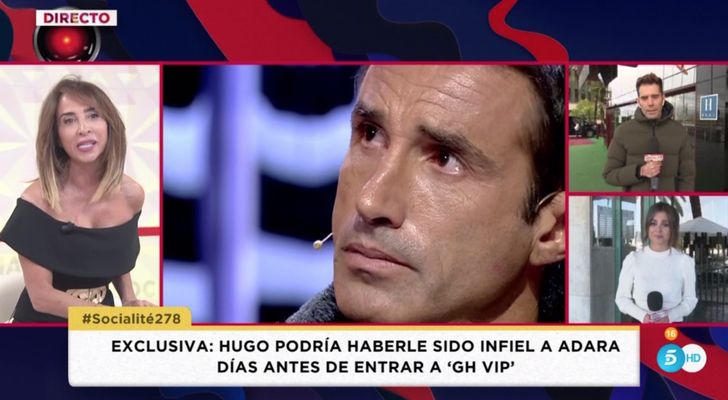 María Patiño en &#39;Socialité&#39; (Telecinco)