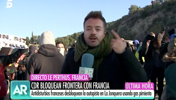 Mikel Valls, reportero de 'El programa de Ana Rosa'