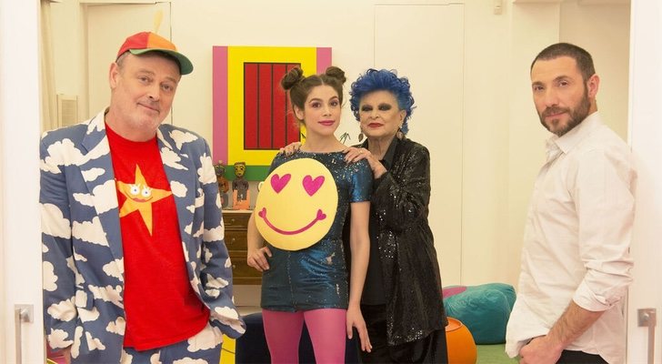 Pablo Carbonell, Cósima Ramírez, Lucía Bosé y Antonio David Flores, en &#39;Ven a cenar conmigo: Gourmet Edition&#39;
