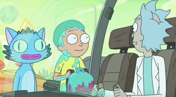 Rick y Morty adoptan un nuevo amiguito en la cuarta temporada