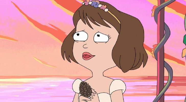 Tammy el día de su boda en 'Rick y Morty'
