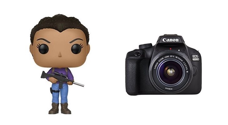 'The Walking Dead' y cámara de fotos