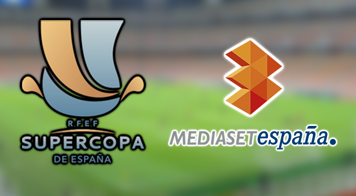 Logotipos de la Supercopa de España, Atresmedia y Mediaset España