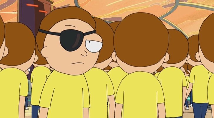 Morty Malvado en 'Rick y Morty'
