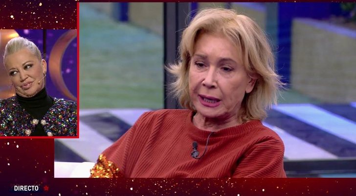 Belén Esteban, atenta a las palabras de su compañera en 'GH VIP 7'