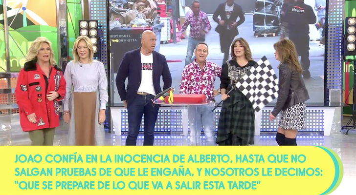 Víctor Sandoval, presentador de 'Sálvame limón'