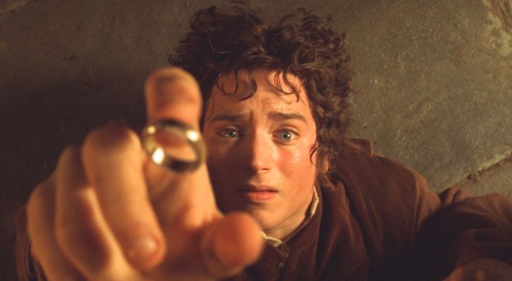 Elijah Wood como Frodo en "El señor de los anillos"