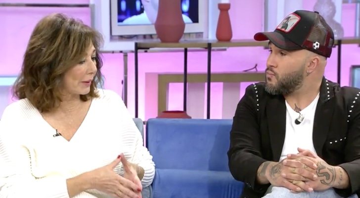 Ana Rosa Quintana y Kiko Rivera en 'El programa de Ana Rosa'