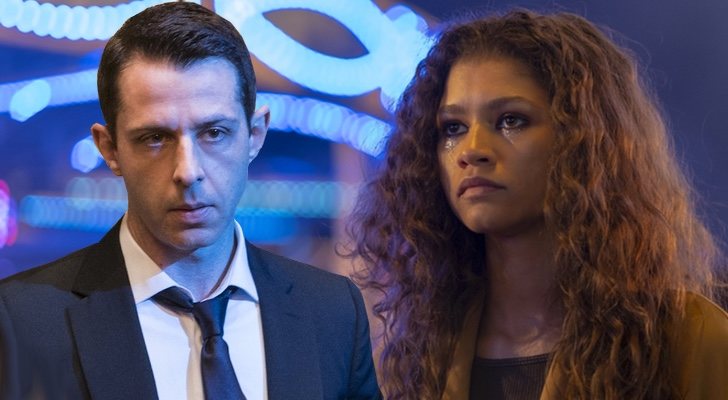 Jeremy Strong en 'Succession' y Zendaya en 'Euphoria'