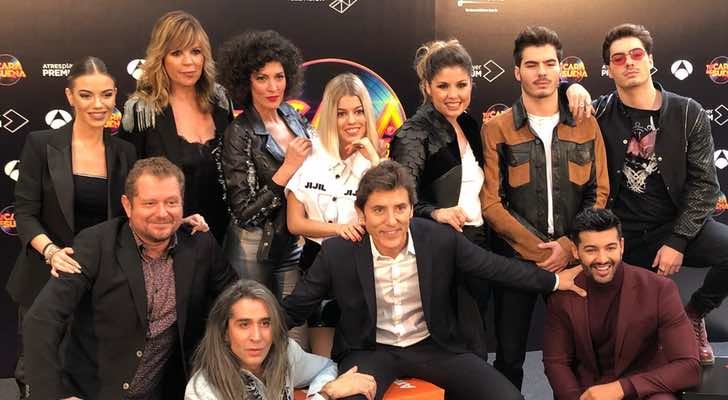 Concursantes de 'TCMS 8' y Manel Fuentes