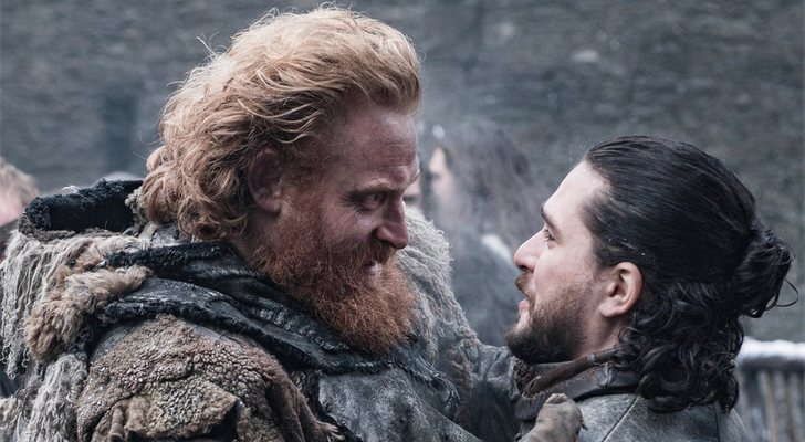 Tormund y Jon Snow en 'Juego de Tronos'