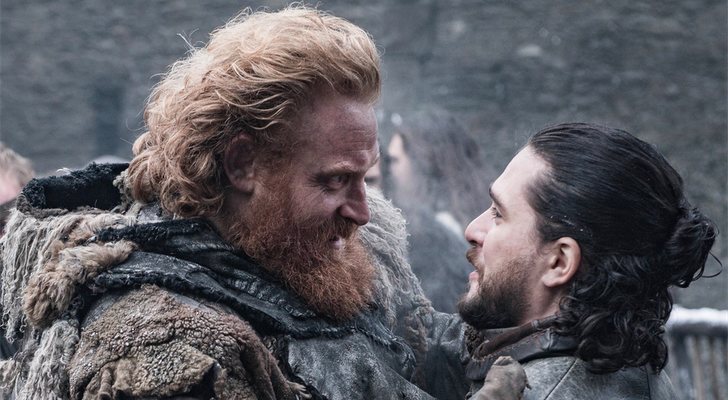 Tormund y Jon Snow en &#39;Juego de Tronos&#39;
