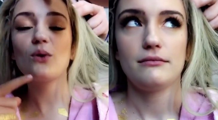 Alicia Agneson en su cuenta de Instagram