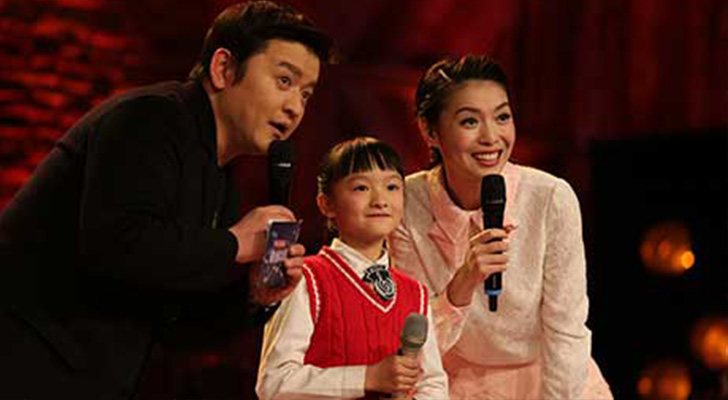 Una de las niñas participantes en la versión china de 'Master Class'