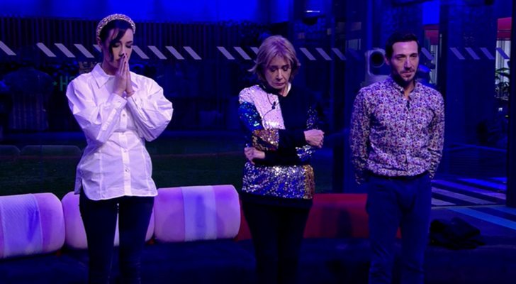 Adara, Mila Ximénez y Antonio David, antes de conocer al concursante salvado en 'GH VIP 7'