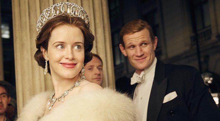 Claire Foy y Matt Smith, protagonistas de las dos primeras temporadas de  'The Crown'