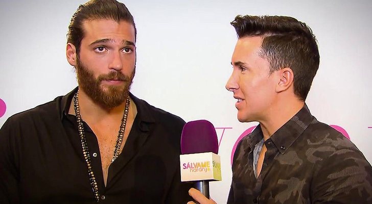 Can Yaman y Omar Suárez en &#39;Sálvame&#39;