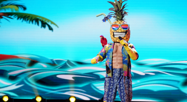 Pineapple en su primera y última ronda en 'The Masked Singer'