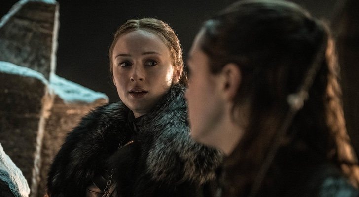 Sansa y Arya en &#39;Juego de Tronos&#39;