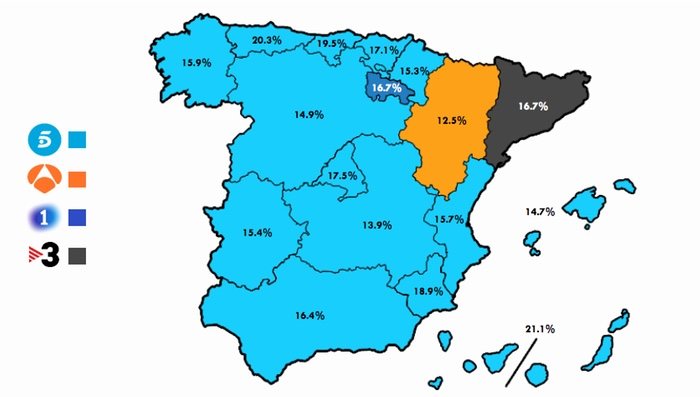 ¿Quién lidera por comunidades?