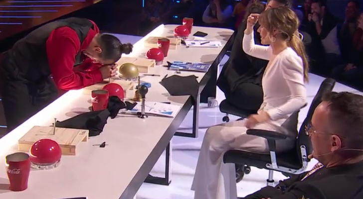 Sakir, en la segunda semifinal de 'Got Talent España'