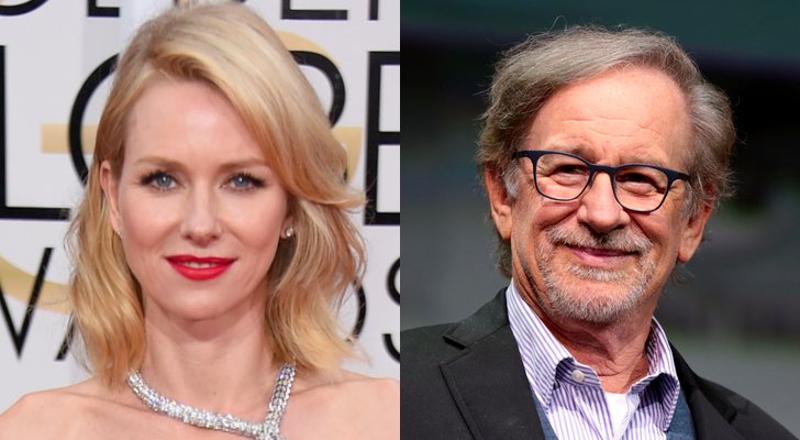 Naomi Watts y Steven Spielberg