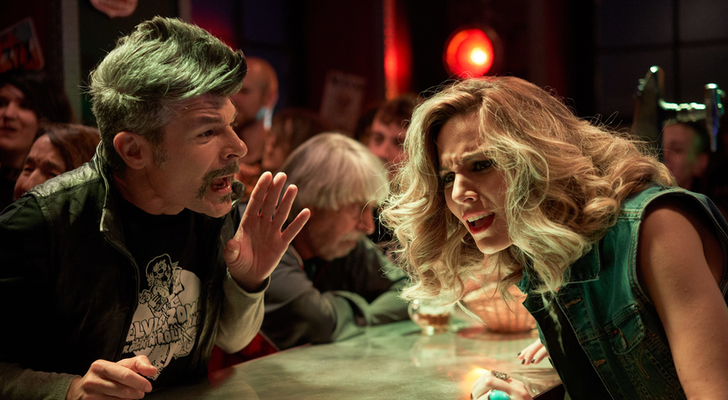 Coque y Nadia (Edurne) en 'La que se avecina'