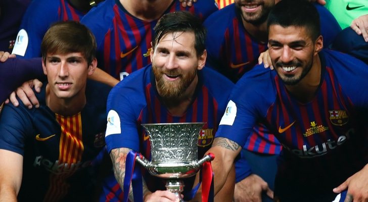 El Barça, ganadora de la Supercopa 2018