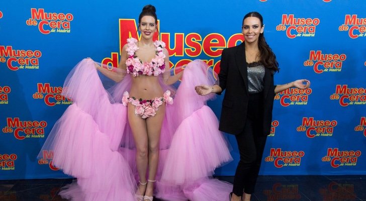 Cristina Pedroche y su figura en el Museo de Cera de Madrid