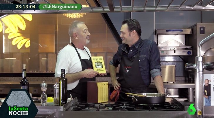 Karlos Arguiñano e Iñaki López hablan en &#39;laSexta noche&#39;