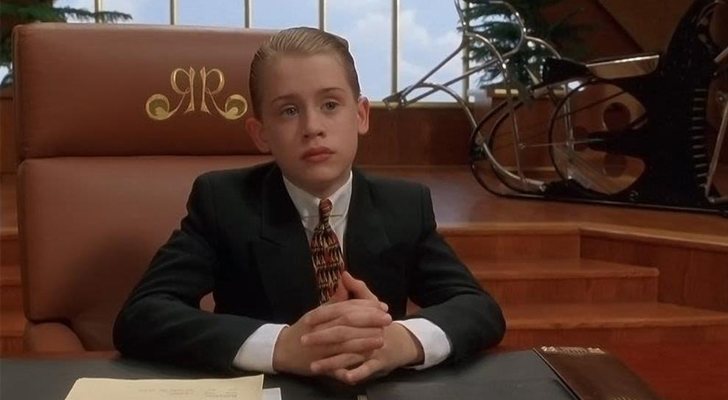 Macaulay Culkin en "Niño rico"