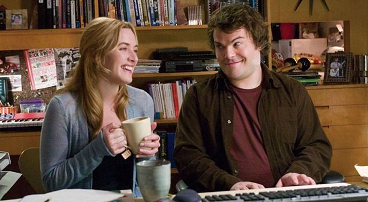 Kate Winslet y Jack Black en "The Holiday"