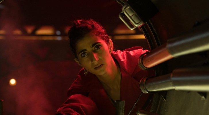 Nairobi (Alba Flores) en una escena de la tercera temporada de &#39;La Casa de Papel&#39;
