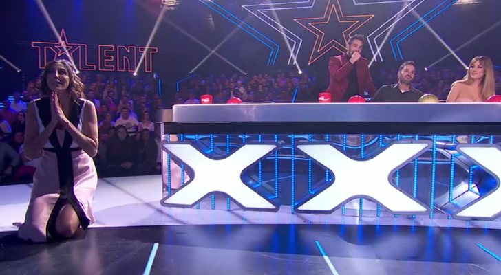 Paz Padilla pide disculpas tras pulsar por accidente el botón dorado en 'Got Talent'