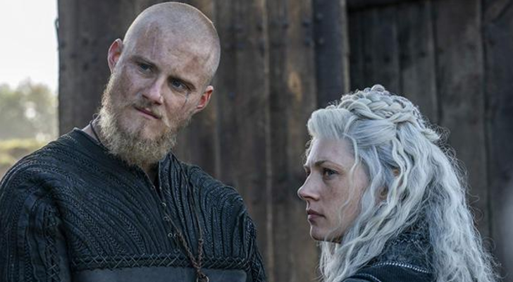 Bjorn y Lagertha, aliados en 'Vikings'