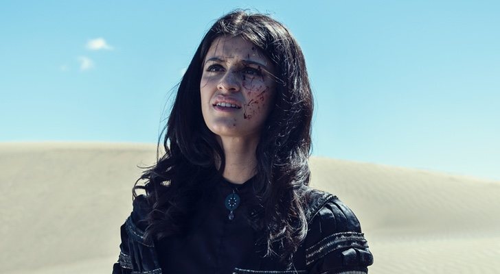 Yennefer, ensangrentada en 'The Witcher'