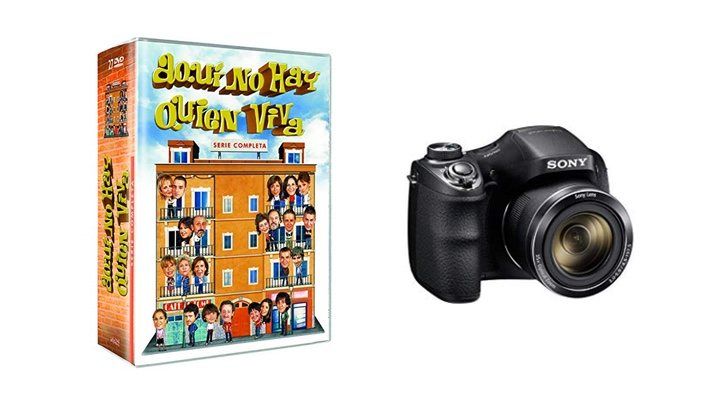 &#39;Aquí no hay quien viva&#39; y cámara de fotos