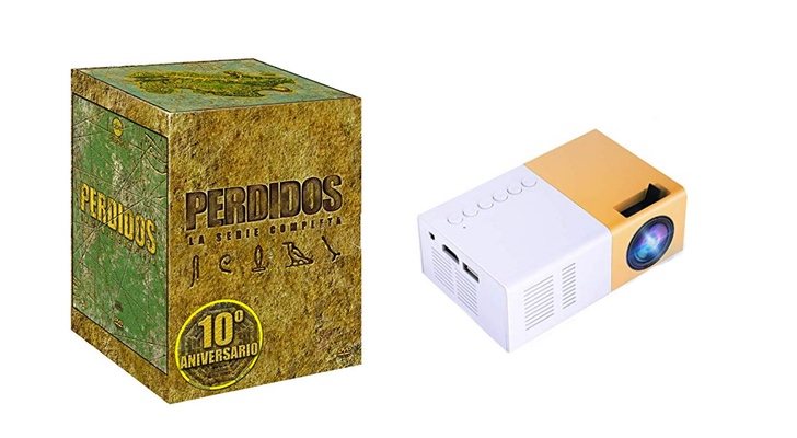 &#39;Perdidos&#39; y proyector portátil