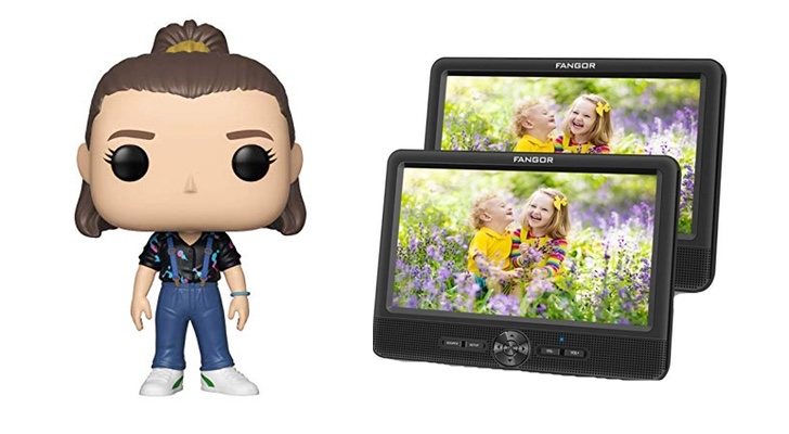 &#39;Stranger Things&#39; y reproductor DVD portátil