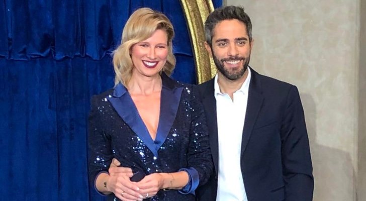 Anne Igartiburu y Roberto Leal, presentadores de la programación navideña de TVE