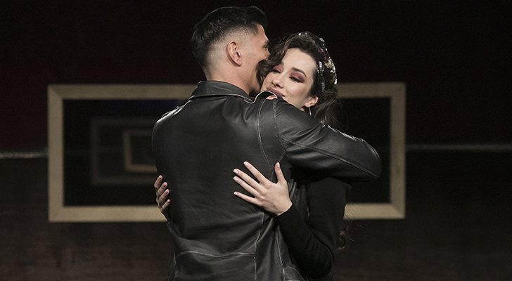 Gianmarco abraza a Adara en su primer reecuentro en 'GH VIP 7'