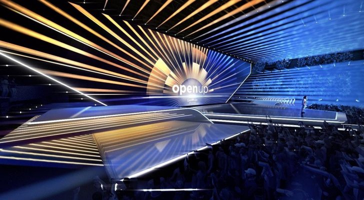 Diseño del escenario de Eurovisión 2020
