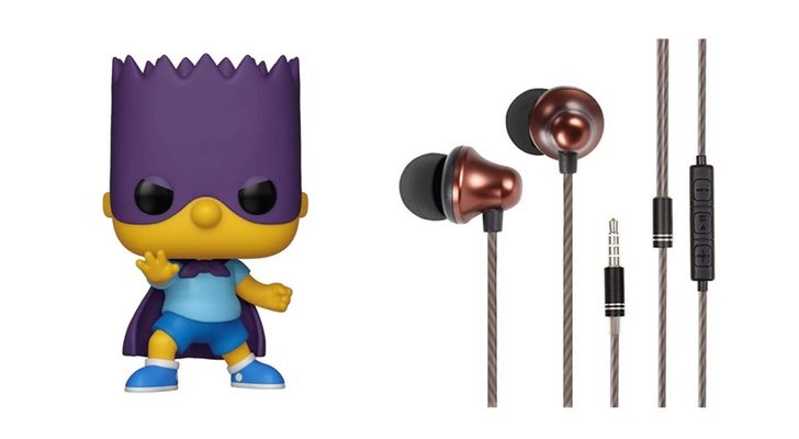 'Los Simpson' y auriculares