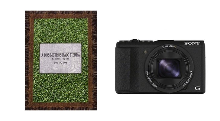 'A dos metros bajo tierra' y cámara de fotos